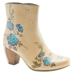 SPRING FOOTWEAR CORP L`ARTISTE FOLKA BOOTIES - Beige