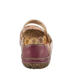 SPRING FOOTWEAR CORP L'ARTISTE KYSANDRA-FLEUR MARY JANE'S - Purple -Aetrex Online lartiste kysandra fleur mary janes purple womens footwear spring footwear corp 497403