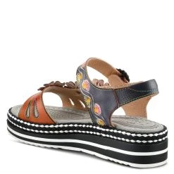 SPRING FOOTWEAR CORP L'ARTISTE LAGA SLINGBACK SANDALS - In Multi Colors 7 SPRING FOOTWEAR CORP L'ARTISTE LAGA SLINGBACK SANDALS - In Multi Colors -Aetrex Online lartiste laga slingback sandals in multi colors womens sandals spring footwear corp 277766
