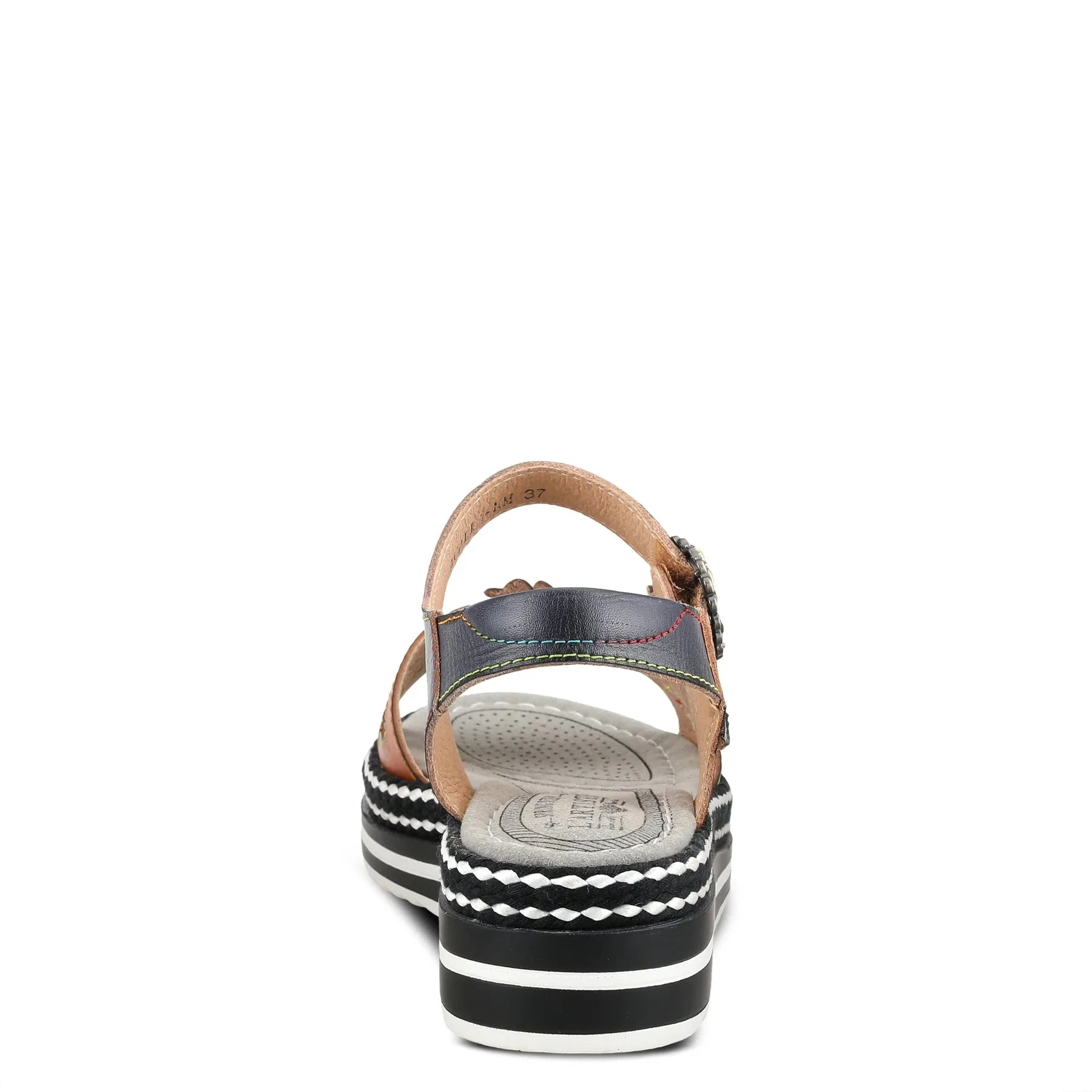 L'ARTISTE LAGA SLINGBACK SANDALS - In Multi Colors SPRING FOOTWEAR CORP L'ARTISTE LAGA SLINGBACK SANDALS - In Multi Colors -Aetrex Online lartiste laga slingback sandals in multi colors womens sandals spring footwear corp 653104