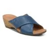 Vionic LETICIA WEDGE SANDAL - Dark Blue