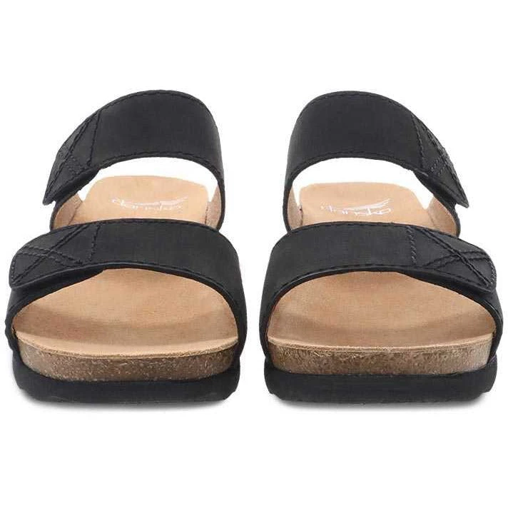 Dansko Maddy Black Milled Nubuck - Black - Image 4