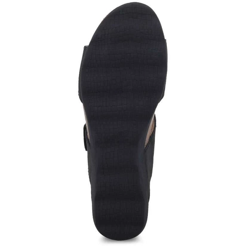 Dansko Maddy Black Milled Nubuck - Black - Image 7