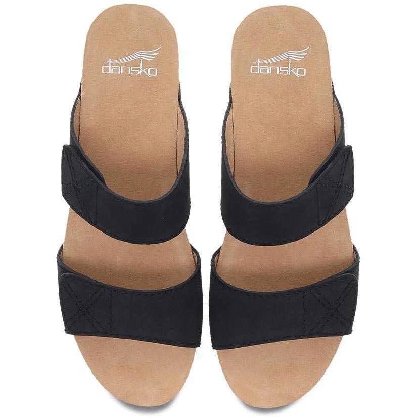 Dansko Maddy Black Milled Nubuck - Black - Image 5