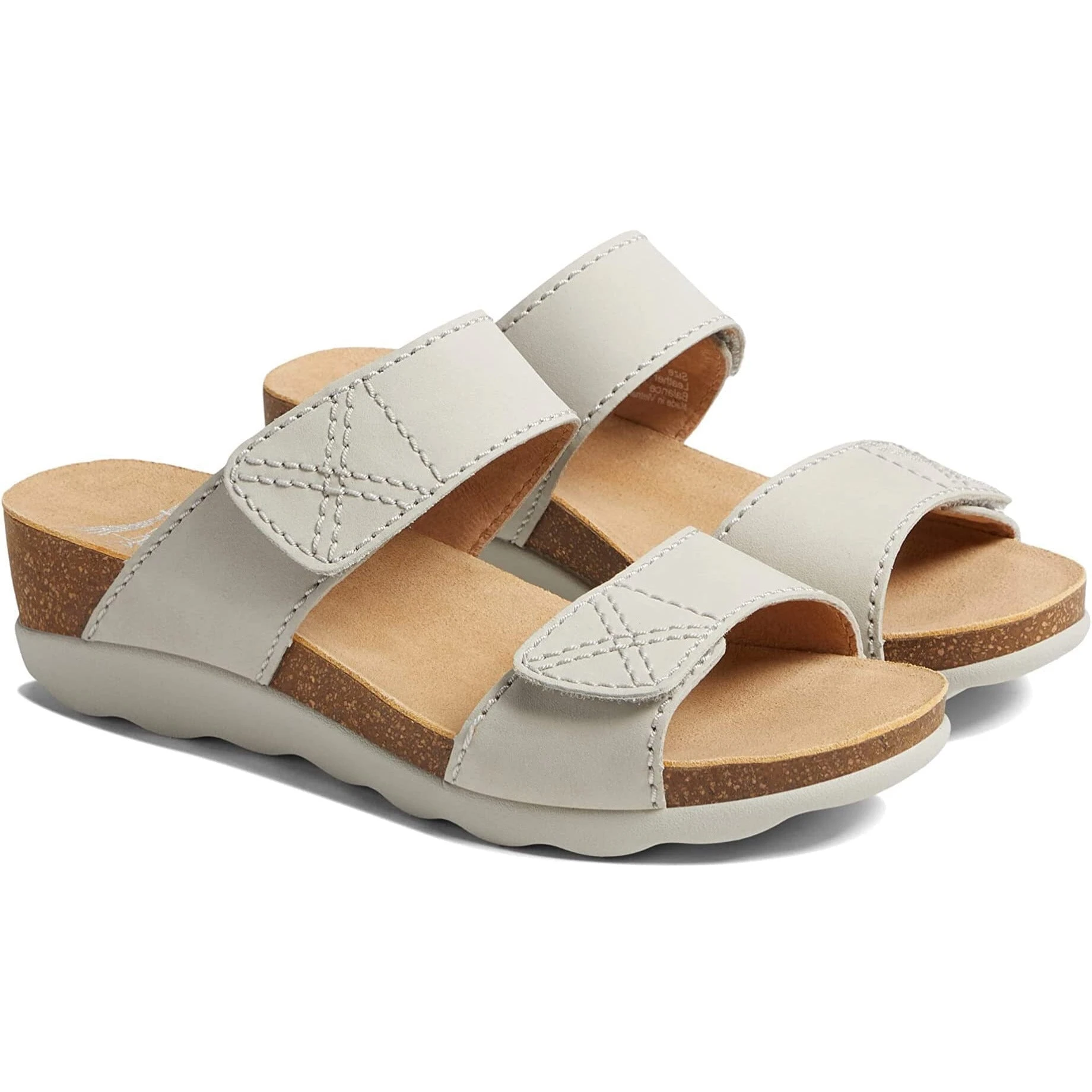 Dansko Maddy Black Milled Nubuck - Ivory