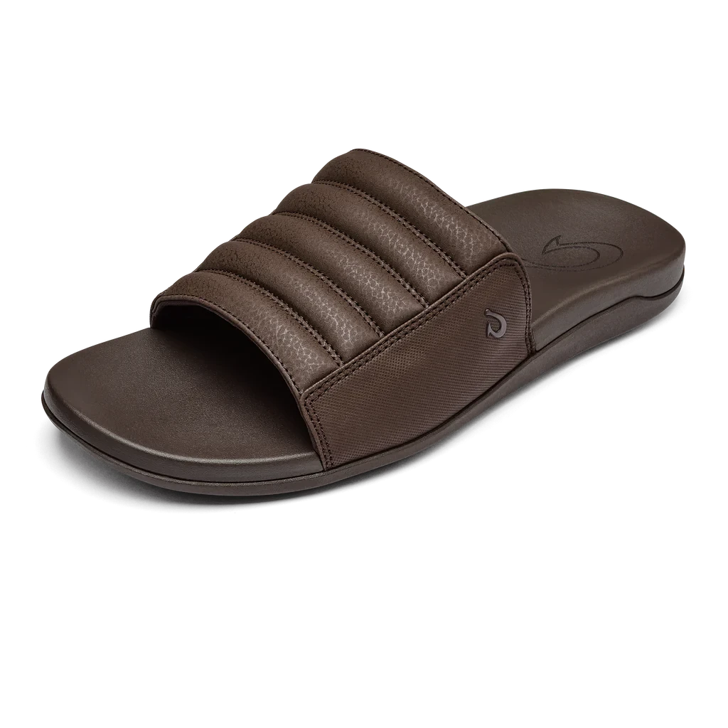 Maha 'Olu - Dark Wood OluKai Maha 'Olu - Dark Wood -Aetrex Online maha olu dark wood mens sandals olukai 980160