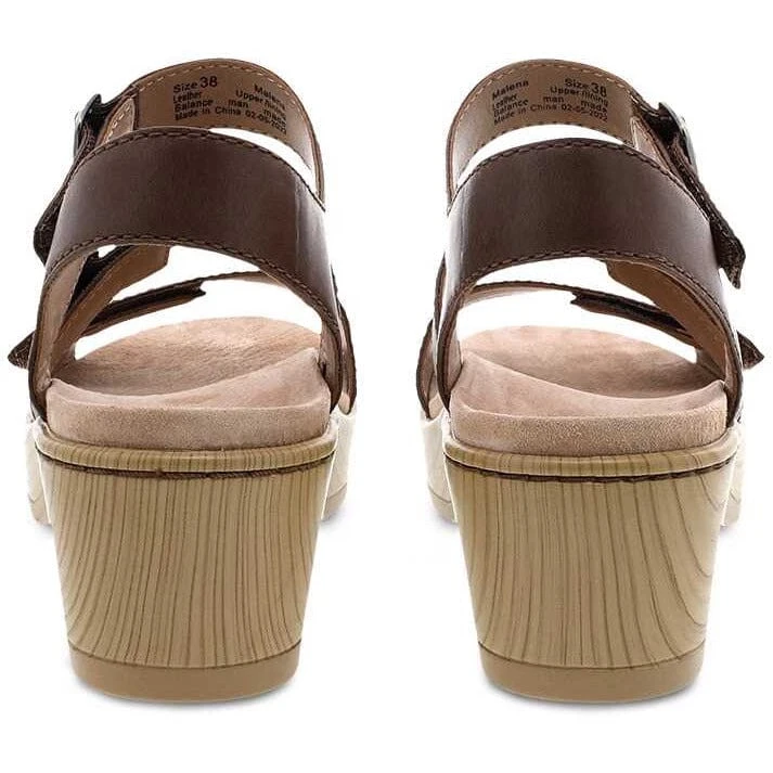Malena - Brown Smooth Calf Dansko Malena - Brown Smooth Calf -Aetrex Online malena brown smooth calf womens sandals dansko 498651