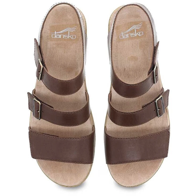Malena - Brown Smooth Calf Dansko Malena - Brown Smooth Calf -Aetrex Online malena brown smooth calf womens sandals dansko 919006