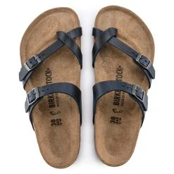Birkenstock Regular Mayari - Blue Oiled Leather -Aetrex Online mayari blue oiled leather womens sandals birkenstock 983052