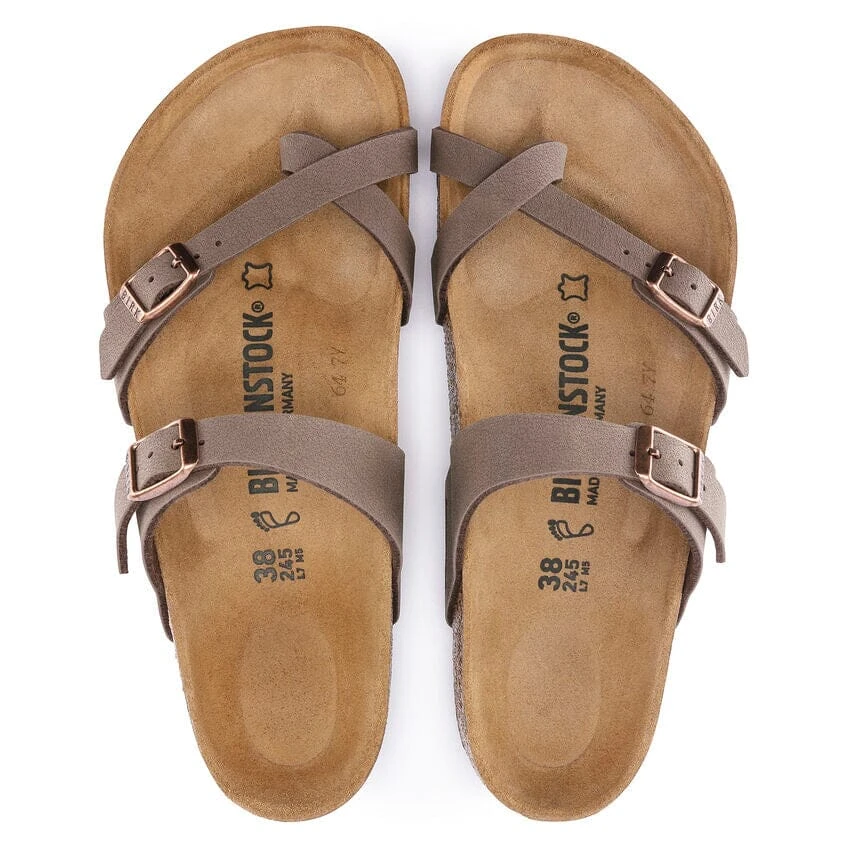 Regular Mayari - Mocha Birkibuc Birkenstock Regular Mayari - Mocha Birkibuc -Aetrex Online mayari mocha birkibuc unisex footwear birkenstock 306920