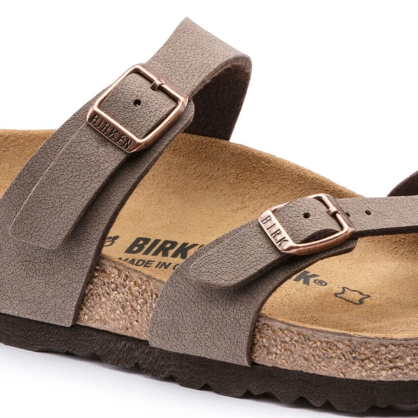 Regular Mayari - Mocha Birkibuc Birkenstock Regular Mayari - Mocha Birkibuc -Aetrex Online mayari mocha birkibuc unisex footwear birkenstock 380035