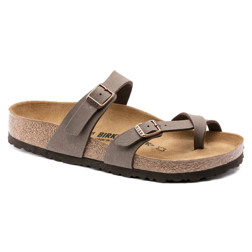 Regular Mayari - Mocha Birkibuc Birkenstock Regular Mayari - Mocha Birkibuc -Aetrex Online mayari mocha birkibuc unisex footwear birkenstock 460103