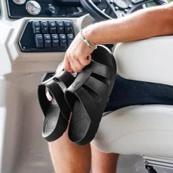 NuuSol MEN'S STANLEY SLIDE - In Multi Color's -Aetrex Online mens stanley slide unisex footwear nuusol 680339