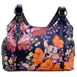 THE BASU GROUP, INC Moonlit Meadow - Large Multi Satchel