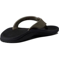 OluKai Ohana Men's Sandal - Clay/Onyx 5 OluKai Ohana Men's Sandal - Clay/Onyx -Aetrex Online ohana mens sandal clayonyx mens footwear olukai 535657