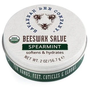 Original Spearmint Beeswax Salve Savannah Bee Company Original Spearmint Beeswax Salve -Aetrex Online original spearmint beeswax salve foot care savannah bee company 904038