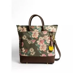 R.Riveter Otto Canvas/Leather - Fatigue Floral Brown