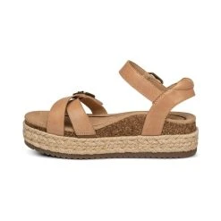 Aetrex Paula - Camel -Aetrex Online paula camel womens sandals aetrex 755642
