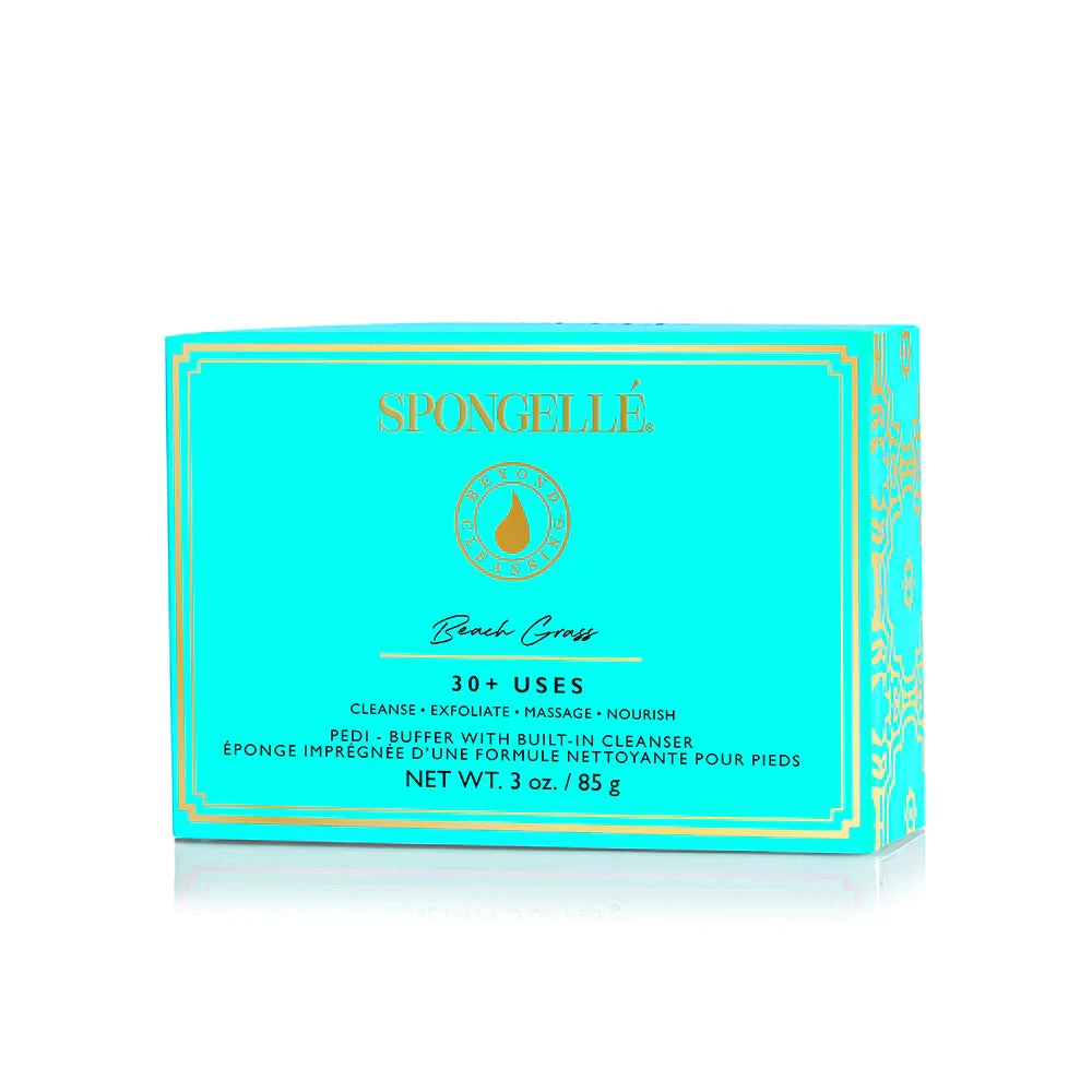PEDI BUFFER - BEACH GRASS Spongelle PEDI BUFFER - BEACH GRASS -Aetrex Online pedi buffer beach grass foot care spongelle 758163