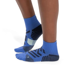 On Running Performance Mid Sock - Cobalt Denim