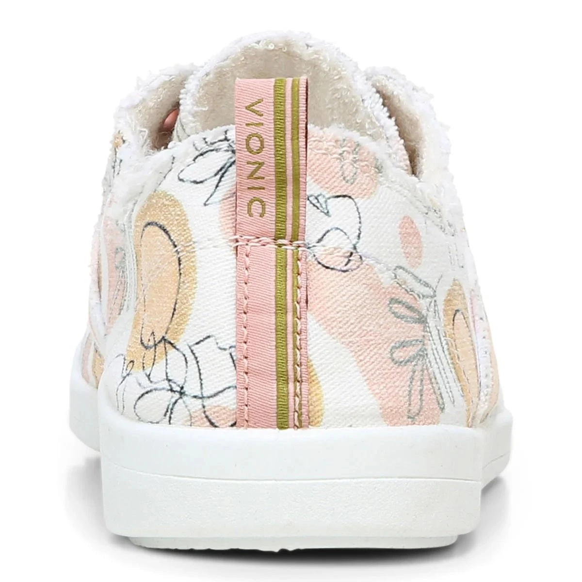 Vionic PISMO CANVAS: WHITE ORANGE GROVE - Image 6