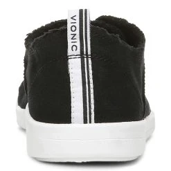 Vionic PISMO - BLACK -Aetrex Online pismo casual sneaker canvas shoes vionic group llc 885204