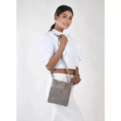 Milo Pixie Crossbody - Grey