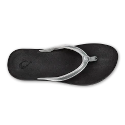 OluKai Puawe - Silver 4 OluKai Puawe - Silver -Aetrex Online puawe silver womens sandals olukai 343022