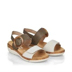 Rieker R6853 Jocelyn - Off White Forest