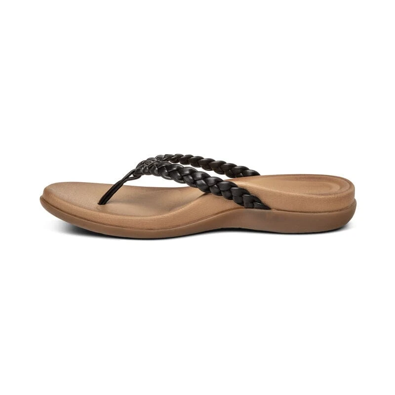 Rachel - Black Aetrex Rachel - Black -Aetrex Online rachel black womens sandals aetrex 175167