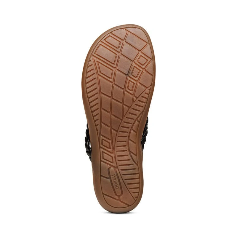 Rachel - Black Aetrex Rachel - Black -Aetrex Online rachel black womens sandals aetrex 328684