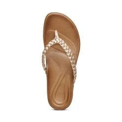 Aetrex Rachel - Gold 5 Aetrex Rachel - Gold -Aetrex Online rachel gold womens sandals aetrex 720793
