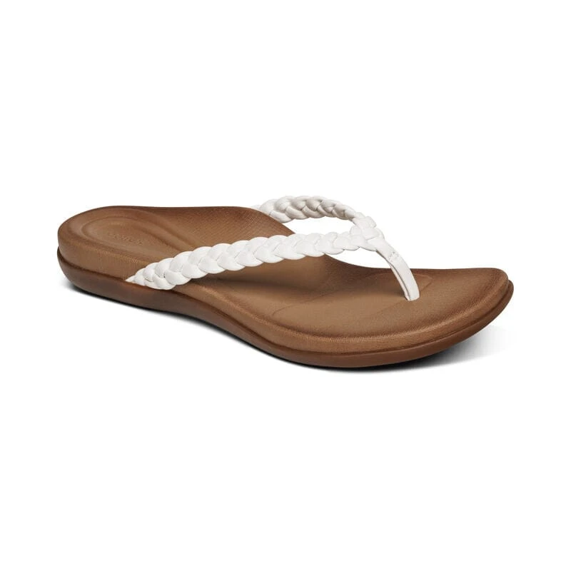 Rachel - White Aetrex Rachel - White -Aetrex Online rachel white womens sandals aetrex 582302
