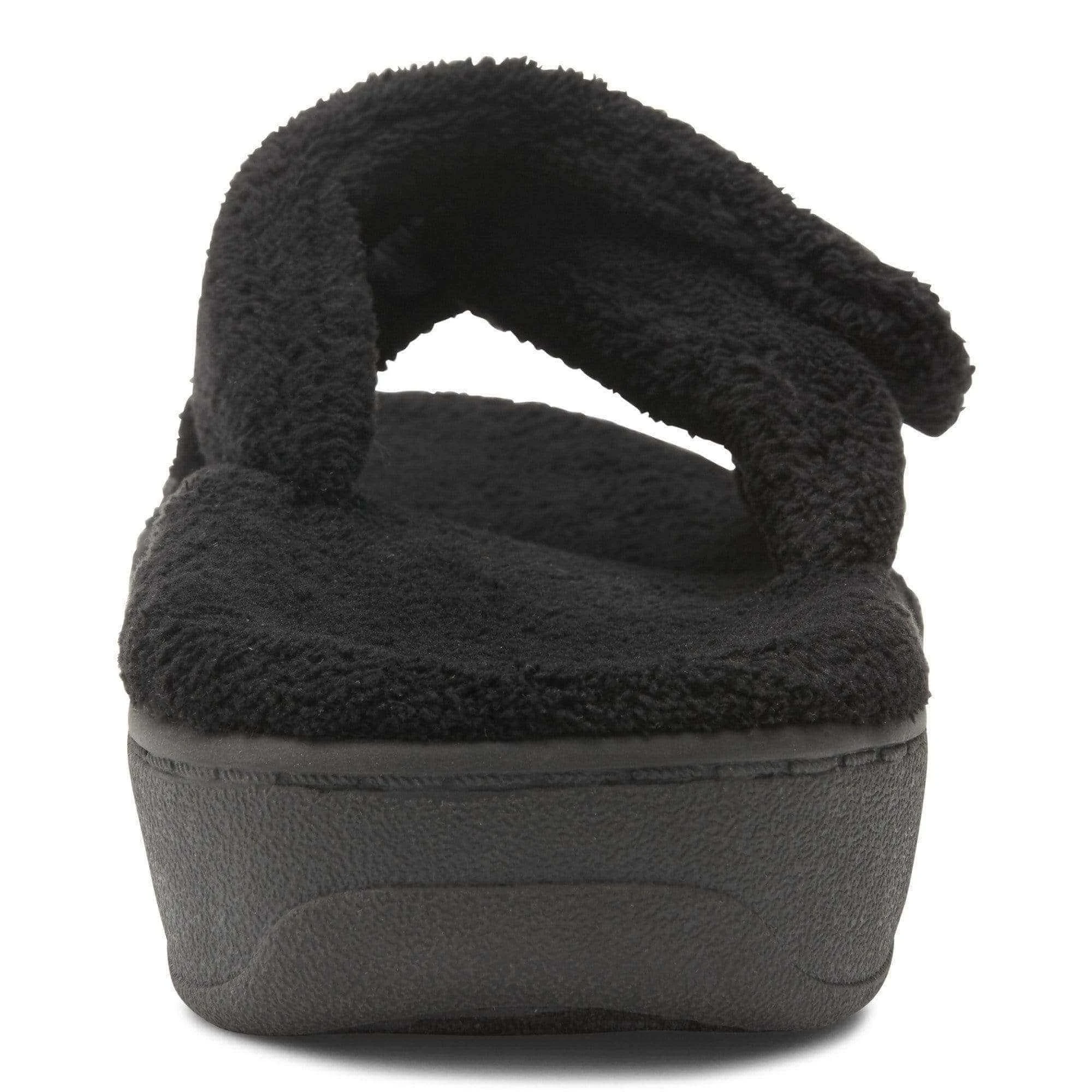 RELAX SLIPPERS - Black Vionic RELAX SLIPPERS - Black -Aetrex Online relax slippers womens sandals vionic 554619