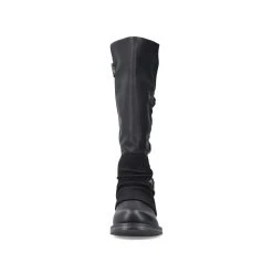 Rieker Franca 84 Boot - Black -Aetrex Online rieker franca 84 boot black womens closed toe rieker 720594