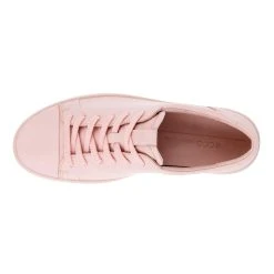 ECCO Soft 7 Mono Sneaker - Pink -Aetrex Online soft 7 mono sneaker pink womens closed toe ecco 285815