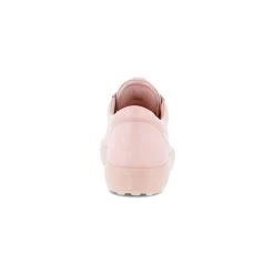 ECCO Soft 7 Mono Sneaker - Pink -Aetrex Online soft 7 mono sneaker pink womens closed toe ecco 730441