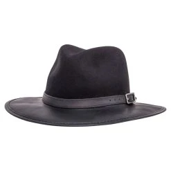 American Hat Makers Summit Fedora - Black
