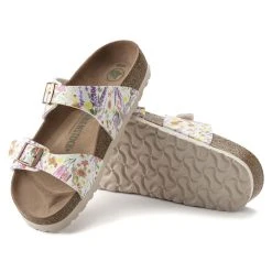 Birkenstock Sydney Birko-Flor - Summer Garden Rose 6 Birkenstock Sydney Birko-Flor - Summer Garden Rose -Aetrex Online sydney birko flor summer garden rose unisex footwear birkenstock 302627