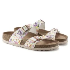 Birkenstock Sydney Birko-Flor - Summer Garden Rose 8 Birkenstock Sydney Birko-Flor - Summer Garden Rose -Aetrex Online sydney birko flor summer garden rose unisex footwear birkenstock 342771