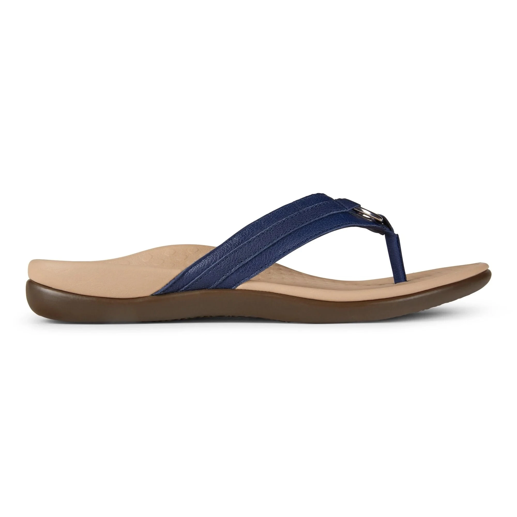 TIDE ALOE - NAVY Vionic TIDE ALOE - NAVY -Aetrex Online tide aloe navy womens sandals vionic 244176