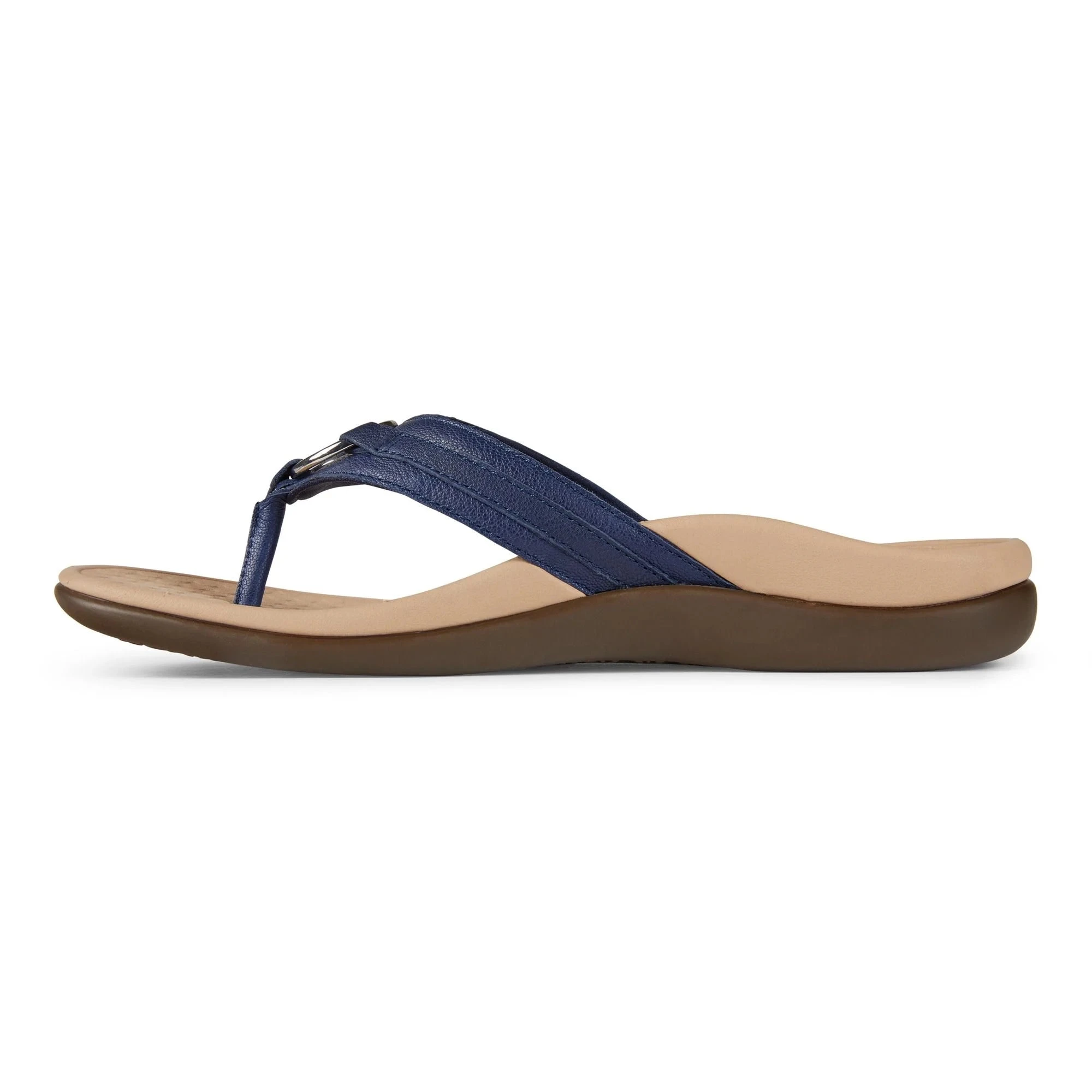 TIDE ALOE - NAVY Vionic TIDE ALOE - NAVY -Aetrex Online tide aloe navy womens sandals vionic 713034
