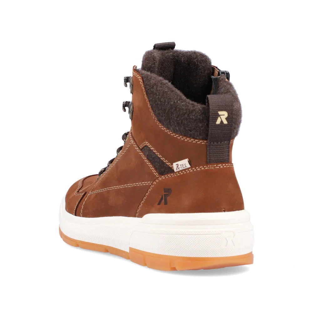 Rieker U0070 Men's Gianluca - Brown - Image 4