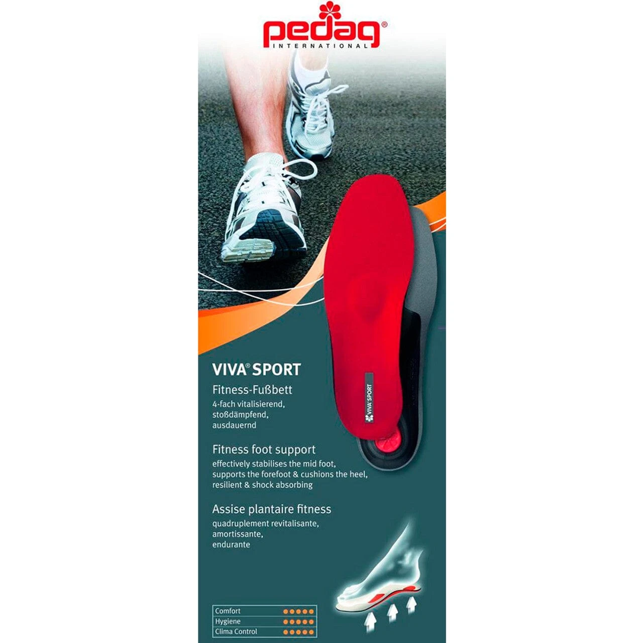 Pedag USA Viva Sport Insole - Image 3