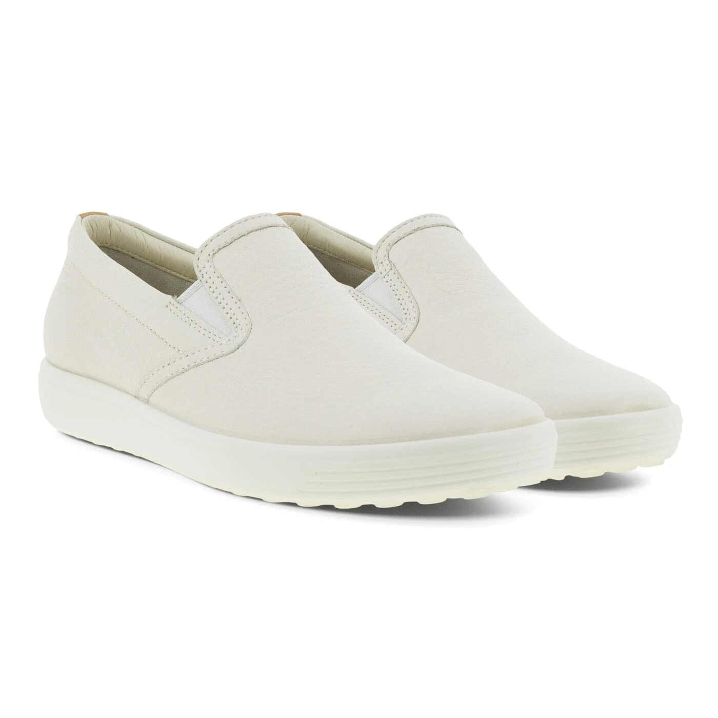 ECCO W Soft 7 Slip On - White Powder - Image 7