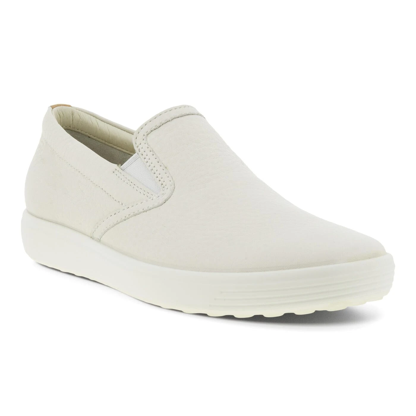 ECCO W Soft 7 Slip On - White Powder
