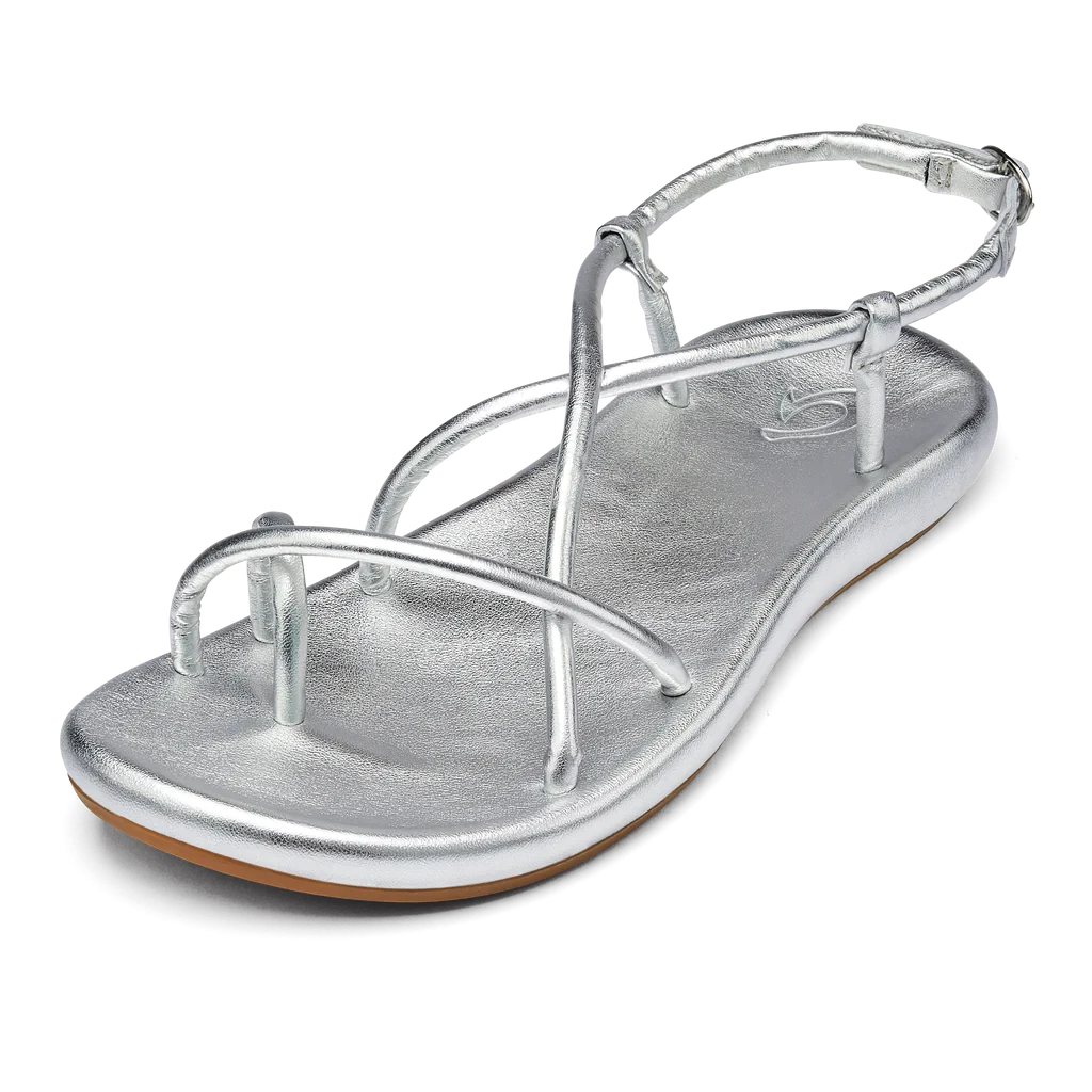 Waiau - Silver OluKai Waiau - Silver -Aetrex Online waiau silver womens sandals olukai 137494