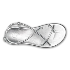 OluKai Waiau - Silver 5 OluKai Waiau - Silver -Aetrex Online waiau silver womens sandals olukai 810825