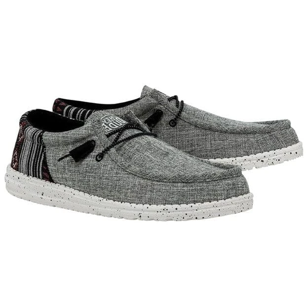 Hey Dude Wally Funk Jacquard - Black Aztec