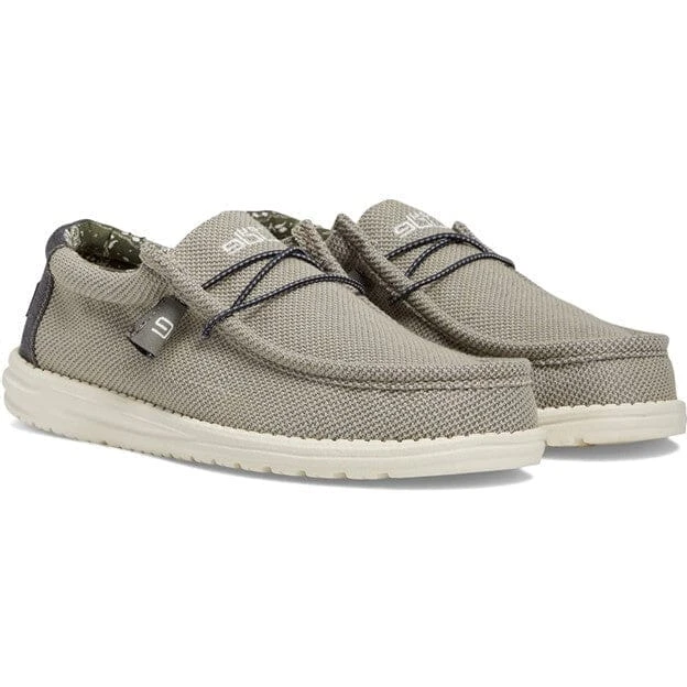 Wally Paisley - Grey Hey Dude Wally Paisley - Grey -Aetrex Online wally paisley grey mens footwear hey dude 980765